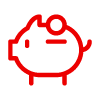 Piggy bank icon image